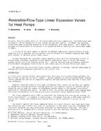 HI-85-31-3 — Reversible-Flow-Type Linear Expansion valves for Heat Pumps