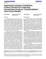 SF-98-03-3 — Improving Computer Simulations of Heat Transfer for Prjecting Fenestration Products: Using Radiation View-Factor Models