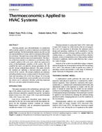 CH-99-23-2 — Thermoeconomics Applied to HVAC Systems