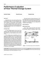 4345 — Performance Evaluation of Floor Thermal Storage System