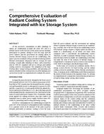 4333 — Comprehensive Evaluation of Radiant Cooling System Integrated with Ice Storage System