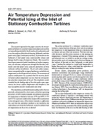 4401 (RP-1019) — Air Temperature Depression and Potential Icing at the Inlet of  Stationary Combustion Turbines