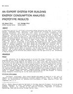 NY-87-07-3 — An Expert System for Building Energy Consumption Analysis: Prototype Results