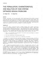 NT-87-24-3 — The Formulation, Characteristics, and Solution of HVAC System Optimized Design Problems