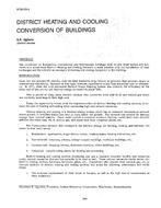NT-87-23-4 — District Heating and Cooling Conversion of Buildings