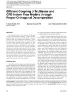 LB-07-031 — Efficient Coupling of Multizone and CFD Indoor Flow Models through Proper Orthogonal Decomposition
