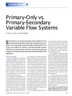 Primary-Only vs. Primary-Secondary Variable Flow Systems
