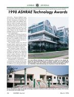 1998 ASHRAE Technology Awards