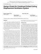SL-08-059 (RP-1438) — Design Charts for Combined Chilled CeilingDisplacement Ventilation System