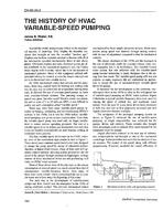 CH-95-20-2 — The History of HVAC Variable-Speed Pumping