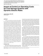 LB-07-037 (RP-1252) — Impact of Control on Operating Costs for Cool Storage Systems with Dynamic Electric Rates