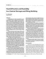 CH-89-24-3 — Humidification and Humidity in a Central Storage and Filing Building