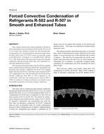 HI-02-04-4 — Forced Convective Condensation of Refrigerants R-502 and R-507 in Smooth and Enhanced Tubes