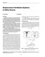 VA-89-19-4 — Displacement Ventilation Systems in Office Rooms