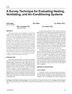 4749 – A Survey Technique for Evaluating Heating, Ventilating, and Air-Conditioning Systems