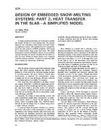 3779 — Design of Embedded Snow-Melting Systems Part 2