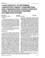 DE-93-21-2 — A Methodology to Determine Laboratory Energy Consumption and Conservation Characteristics Using an Integrated Building Automation System