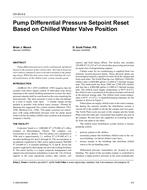 CH-03-04-2 — Pump Differential Pressure Setpoint Reset Based on Chilled Water Valve Position