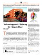 1999 ASHRAE Technology Awards: Technology and Efficiency at Historic Hotel