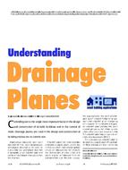 Understanding Drainage Planes