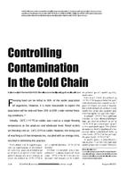 Controlling Contamination In the Cold Chain