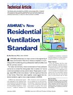 ASHRAE's New Residential Ventilation Standard