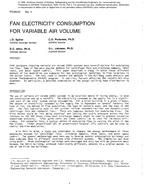PO-86-01-1 — Fan Electricity Consumption for Variable Air Volume