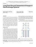 SL-08-034 — Long-Term Ground-Temperature Changes inGeo-Exchange Systems