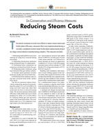 Reducing Steam Costs: Six Conservation and Efficiency Measures