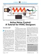 Active Noise Control: A Tutorial for HVAC Designers