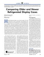 Comparing Older and Newer Refrigerated Display Cases