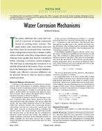 Practical Guide: Water Corrosion Mechanisms