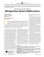 Refrigeration system malfunctions