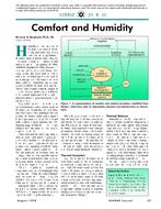 Comfort and Humidity