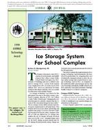 Ice Storage System for School Complex