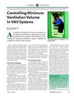 Controlling Minimum Ventilation Volume in VAV Systems
