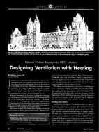 Designing Ventilation with Heating: Natural History Museum in 1873 London