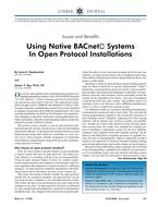 Using Native BACnet Systems in Open Protocol Installations