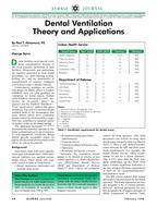 Dental Ventilation Theory and Applications
