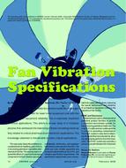 Fan Vibration Specifications