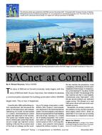 BACnet at Cornell