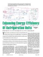 Enhancing Energy Efficiency of Refrigeration Units