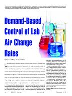 Demand-Based Control of Lab Air Change Rates