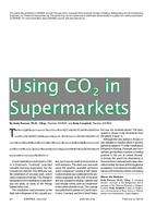 Using CO2 in Supermarkets