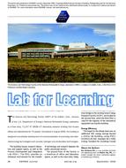 2009 ASHRAE Technology Awards: Lab for Learning