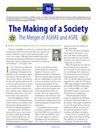 50th Anniversary: ASHAE/ASRE Merger, The Making of a Society