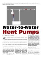Water-to-Water Heat Pumps