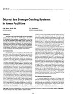 CH-89-19-1 — Diurnal Ice Storage Cooling Systems in Army Facilities