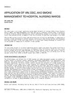 DA-88-12-3 — Application of VAV, DDC, and Smoke Management of Hospital Nursing Wards
