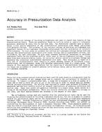 HI-85-03-2 — Accuracy in Pressurization Data Analysis